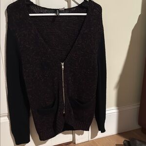 Black and Brown Women's Sweater